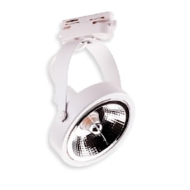 SPOT DISCO PARA TRILHO 1XAR111 BRANCO | PIX 36506047 SPOT DISCO PARA TRILHO 1XAR111 BRANCO | PIX 36506047
