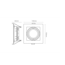 SPOT EMBUTIR RECUADO AR70 DIRECIONÁVEL | ROMALUX 30204 SPOT EMBUTIR RECUADO AR70 DIRECIONÁVEL | ROMALUX 30204