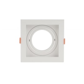 SPOT EMBUTIR RECUADO AR70 DIRECIONÁVEL | ROMALUX 30204 SPOT EMBUTIR RECUADO AR70 DIRECIONÁVEL | ROMALUX 30204