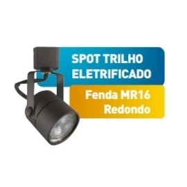 SPOT FENDA 1XMR16 | PIX 36506039 36506040 - Pix - MR16 - Branco