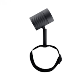 SPOT FOCCO C/ CINTA 5W PRETO 3000K | STELLA STH9720/30