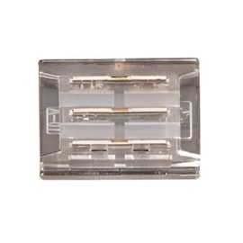 SPOT FOCCO SOBREPOR 24º BRANCO E PRETO 2700K 10W 14,7X3,7X6,2CM | NORDECOR 7166