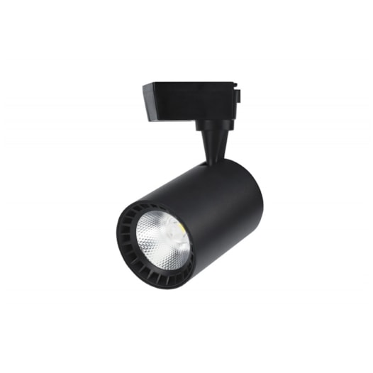 SPOT GU10 LED PRETO 10W 2700K | ROMALUX 30210