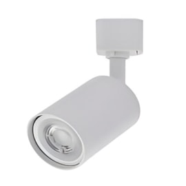 SPOT HOLZI P/ TRILHO MR16 BRANCO ALUMINIO | NORDECOR 6609