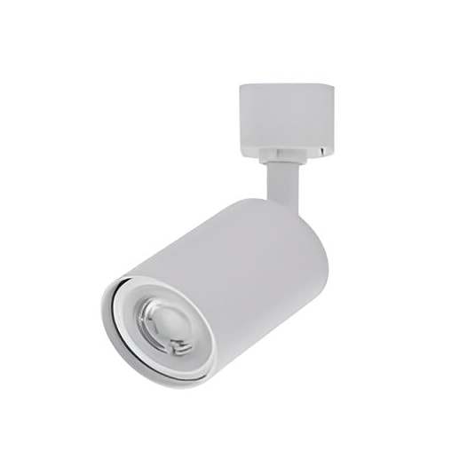 SPOT HOLZI P/ TRILHO MR16 BRANCO ALUMINIO | NORDECOR 6609