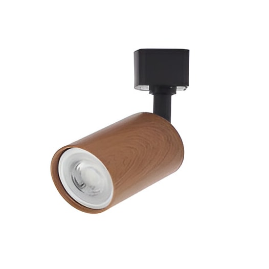 SPOT HOLZI P/ TRILHO MR16 IMBUIA/PT ALUMINIO | NORDECOR 6604 SPOT HOLZI P/ TRILHO MR16 IMBUIA/PT ALUMINIO | NORDECOR 6604