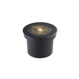 SPOT LED EMBUTIDO DE SOLO VENNA OF IP67 24° 15W 3000K PRETO | NORDECOR 6423