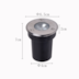 SPOT LED EMBUTIDO DE SOLO VINNE OF IP67 12° 5W 3000K ALUMINIO | NORDECOR 6308 SPOT LED EMBUTIDO DE SOLO VINNE OF IP67 12° 5W 3000K ALUMINIO | NORDECOR 6308