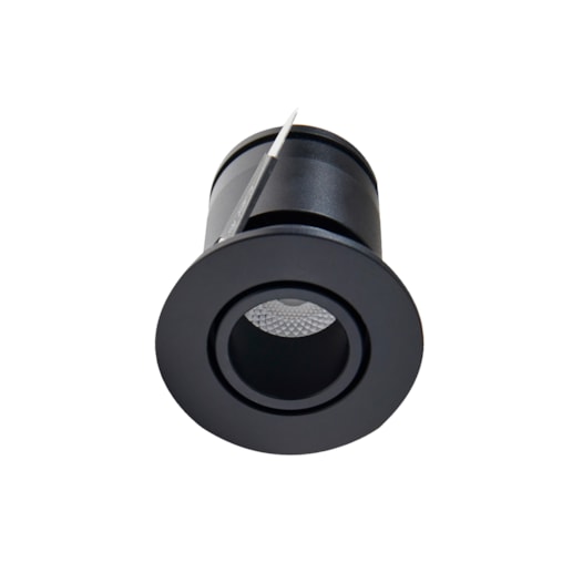 SPOT LED EMBUTIR LUN IRC90 3W 2700K PRETO | NORDECOR 6503 SPOT LED EMBUTIR LUN IRC90 3W 2700K PRETO | NORDECOR 6503
