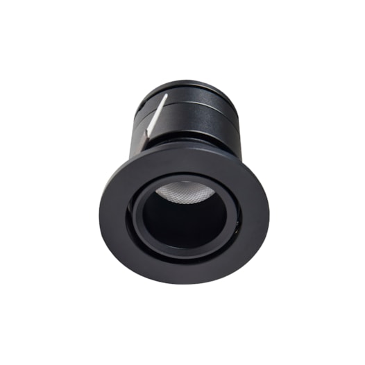 SPOT LED EMBUTIR LUN IRC90 5W 2700K PRETO | NORDECOR 6505