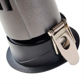 SPOT LED EMBUTIR MAYN IRC97 7W 2700K PRETO | NORDECOR 6509 SPOT LED EMBUTIR MAYN IRC97 7W 2700K PRETO | NORDECOR 6509