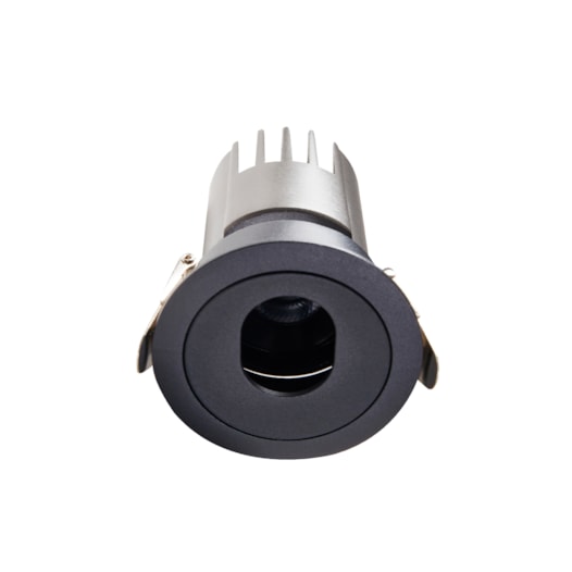 SPOT LED EMBUTIR MAYN IRC97 7W 2700K PRETO | NORDECOR 6509 SPOT LED EMBUTIR MAYN IRC97 7W 2700K PRETO | NORDECOR 6509