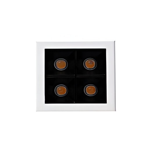 SPOT LED EMBUTIR POWERLUX 7W 3000K BR/PT | NORDECOR S33165