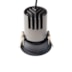 SPOT LED EMBUTIR ZAON IRC97 7W 2700K PRETO | NORDECOR 6513