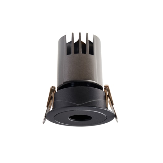 SPOT LED EMBUTIR ZAON IRC97 7W 2700K PRETO | NORDECOR 6513