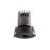 SPOT LED EMBUTIR ZAON IRC97 7W 2700K PRETO | NORDECOR 6513