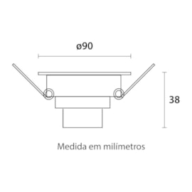 SPOT LED SLIM REDONDO 6W 4100K Ø90X38MM | BLUMENAU 80164104 SPOT LED SLIM REDONDO 6W 4100K Ø90X38MM | BLUMENAU 80164104