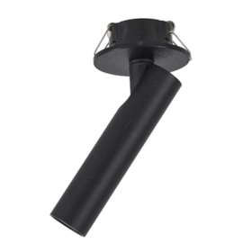 SPOT LEYA EMBUTIR PRETO 3000K 2W Ø2,5X14CM | GAYA 7115 SPOT LEYA EMBUTIR PRETO 3000K 2W Ø2,5X14CM | GAYA 7115