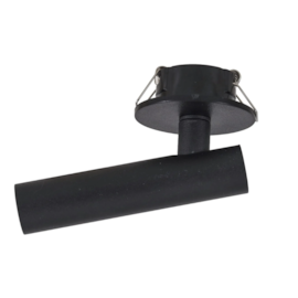 SPOT LEYA EMBUTIR PRETO 3000K 2W Ø2,5X14CM | GAYA 7115 SPOT LEYA EMBUTIR PRETO 3000K 2W Ø2,5X14CM | GAYA 7115