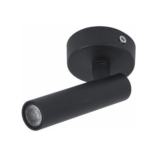 SPOT LEYA SOBREPOR PRETO 3000K 2W Ø2,5X14CM | GAYA 7117 SPOT LEYA SOBREPOR PRETO 3000K 2W Ø2,5X14CM | GAYA 7117