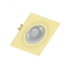 SPOT/LUMINÁRIA DE EMBUTIR QUADRADO FACE PLANA AR70 YELLOW 130X130MM | SAVEENERGY SE-330.2497