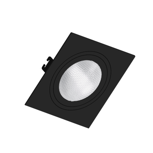 SPOT/LUMINÁRIA DE EMBUTIR QUADRADO FACE PLANA PAR30 17X17CM PRETO | SAVEENERGY SE-330.1059 SPOT/LUMINÁRIA DE EMBUTIR QUADRADO FACE PLANA PAR30 17X17CM PRETO | SAVEENERGY SE-330.1059