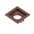 SPOT/LUMINÁRIA DE EMBUTIR QUADRADO FACE PLANA PAR30 COBRE 170x170MM | SAVEENERGY - SE-330.1876