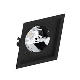 SPOT/LUMINÁRIA DE EMBUTIR QUADRADO RECUADO AR111 17X17CM PRETO | SAVEENERGY SE-330.1068 SPOT/LUMINÁRIA DE EMBUTIR QUADRADO RECUADO AR111 17X17CM PRETO | SAVEENERGY SE-330.1068