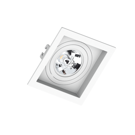 SPOT/LUMINÁRIA DE EMBUTIR QUADRADO RECUADO AR70 13X13CM BRANCO | SAVEENERGY SE-330.1048 SPOT/LUMINÁRIA DE EMBUTIR QUADRADO RECUADO AR70 13X13CM BRANCO | SAVEENERGY SE-330.1048