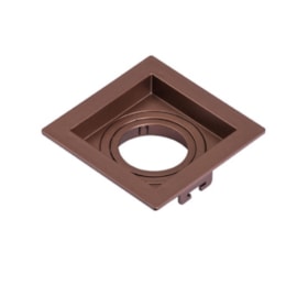 SPOT/LUMINÁRIA DE EMBUTIR QUADRADO RECUADO AR70 COBRE 130X130MM | SAVEENERGY - SE-330.1887 SPOT/LUMINÁRIA DE EMBUTIR QUADRADO RECUADO AR70 COBRE 130X130MM | SAVEENERGY - SE-330.1887