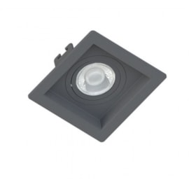 SPOT/LUMINÁRIA DE EMBUTIR QUADRADO RECUADO MINI DICROICA CINZA 7X7CM | SAVEENERGY SE-330.2470 SPOT/LUMINÁRIA DE EMBUTIR QUADRADO RECUADO MINI DICROICA CINZA 7X7CM | SAVEENERGY SE-330.2470
