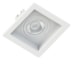 SPOT/LUMINÁRIA DE EMBUTIR QUADRADO RECUADO PAR16/DICROICA 10X10CM BRANCO | SAVEENERGY SE-330.1032