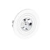 SPOT/LUMINÁRIA DE EMBUTIR REDONDO FACE PLANA AR70 Ø13CM BRANCO | SAVEENERGY SE-330.1049 SPOT/LUMINÁRIA DE EMBUTIR REDONDO FACE PLANA AR70 Ø13CM BRANCO | SAVEENERGY SE-330.1049