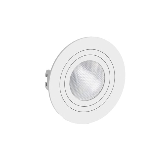 SPOT/LUMINÁRIA DE EMBUTIR REDONDO FACE PLANA PAR20 Ø13CM BRANCO | SAVEENERGY SE-330.1041