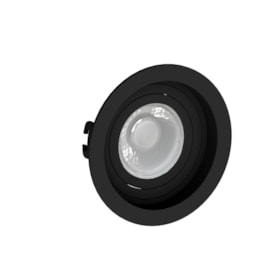 SPOT/LUMINÁRIA DE EMBUTIR REDONDO RECUADO PAR16/DICROICA Ø10CM PRETO | SAVEENERGY SE-330.1038 SPOT/LUMINÁRIA DE EMBUTIR REDONDO RECUADO PAR16/DICROICA Ø10CM PRETO | SAVEENERGY SE-330.1038