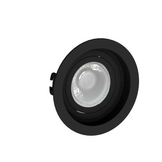 SPOT/LUMINÁRIA DE EMBUTIR REDONDO RECUADO PAR16/DICROICA Ø10CM PRETO | SAVEENERGY SE-330.1038 SPOT/LUMINÁRIA DE EMBUTIR REDONDO RECUADO PAR16/DICROICA Ø10CM PRETO | SAVEENERGY SE-330.1038