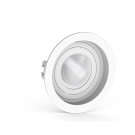 SPOT/LUMINÁRIA DE EMBUTIR REDONDO RECUADO PAR20 Ø13CM BRANCO SAVEENERGY SE-330.1042 SPOT/LUMINÁRIA DE EMBUTIR REDONDO RECUADO PAR20 Ø13CM BRANCO SAVEENERGY SE-330.1042