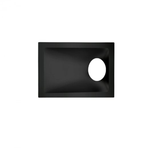 SPOT/LUMINÁRIA DE EMBUTIR SQUARE ANGLE MR11 40º PRETO | STELLA STH8965PTO