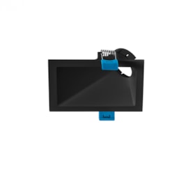 SPOT/LUMINÁRIA DE EMBUTIR SQUARE ANGLE MR11 40º PRETO | STELLA STH8965PTO SPOT/LUMINÁRIA DE EMBUTIR SQUARE ANGLE MR11 40º PRETO | STELLA STH8965PTO