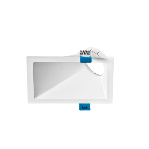 SPOT/LUMINÁRIA DE EMBUTIR SQUARE ANGLE MR16 40º BRANCO | STELLA STH8975BR