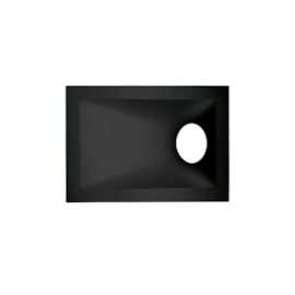 SPOT/LUMINÁRIA DE EMBUTIR SQUARE ANGLE MR16 40º PRETO | STELLA STH8975PTO SPOT/LUMINÁRIA DE EMBUTIR SQUARE ANGLE MR16 40º PRETO | STELLA STH8975PTO