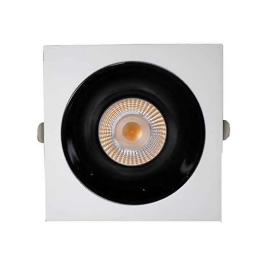 SPOT MIRA QUADRADO 2700K 7W 8,8X5X8,8CM | GAYA 7156 SPOT MIRA QUADRADO 2700K 7W 8,8X5X8,8CM | GAYA 7156