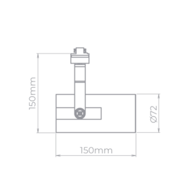 SPOT P/ TRILHO FLOW PAR20 BRANCO | STELLA SD1950BR SPOT P/ TRILHO FLOW PAR20 BRANCO | STELLA SD1950BR