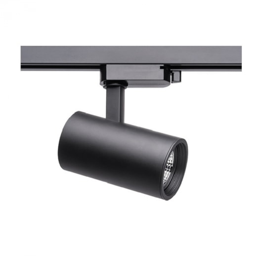 SPOT P/ TRILHO ZYLINDER MR16 PRETO | STELLA SD1710PTO SPOT P/ TRILHO ZYLINDER MR16 PRETO | STELLA SD1710PTO