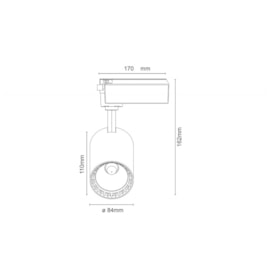 SPOT PAR20 LED BRANCO 18W 2700K | ROMALUX 30211