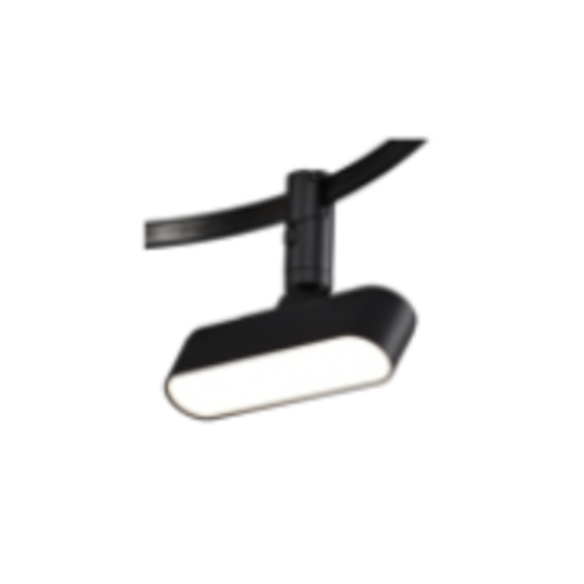 SPOT PARA TRILHO CURVE ALUMÍNIO 10W 48V 2700K 100° IP20 IRC>90 27X3,4X3,3CM PRETO | DIMLUX  700951 SPOT PARA TRILHO CURVE ALUMÍNIO 10W 48V 2700K 100° IP20 IRC>90 27X3,4X3,3CM PRETO | DIMLUX  700951