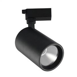 SPOT PARA TRILHO NEO PRETO (D)6.9CM (L)10CM (A)14.2CM  1X10W 4000K 850LM