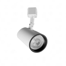 SPOT PIPE PAR20 PARA TRILHO BRANCO C/ RECUO PRETO | MOON 1010306 SPOT PIPE PAR20 PARA TRILHO BRANCO C/ RECUO PRETO | MOON 1010306