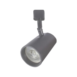 SPOT PIPE PAR30 PARA TRILHO PRATA | MOON 1010800 SPOT PIPE PAR30 PARA TRILHO PRATA | MOON 1010800