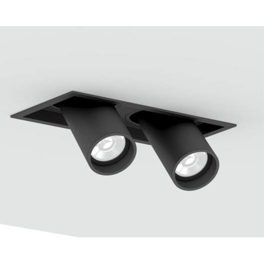 SPOT PUNTO MR11 DUPLO PRETO | MOON 1061274 SPOT PUNTO MR11 DUPLO PRETO | MOON 1061274